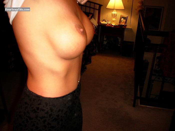 Tit Flash: My Friend's Medium Tits - Tracy from United States